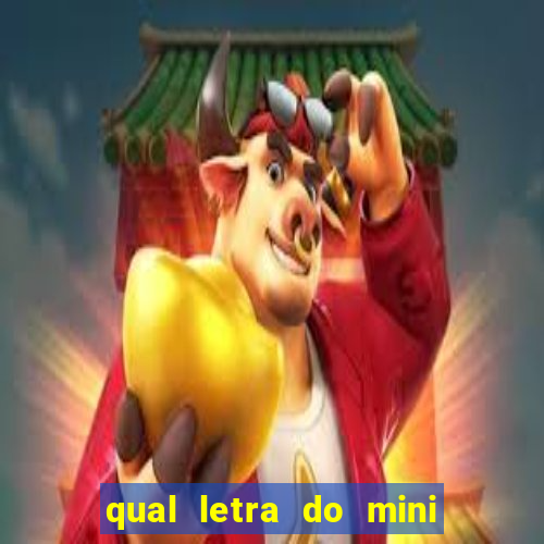 qual letra do mini dolar hoje